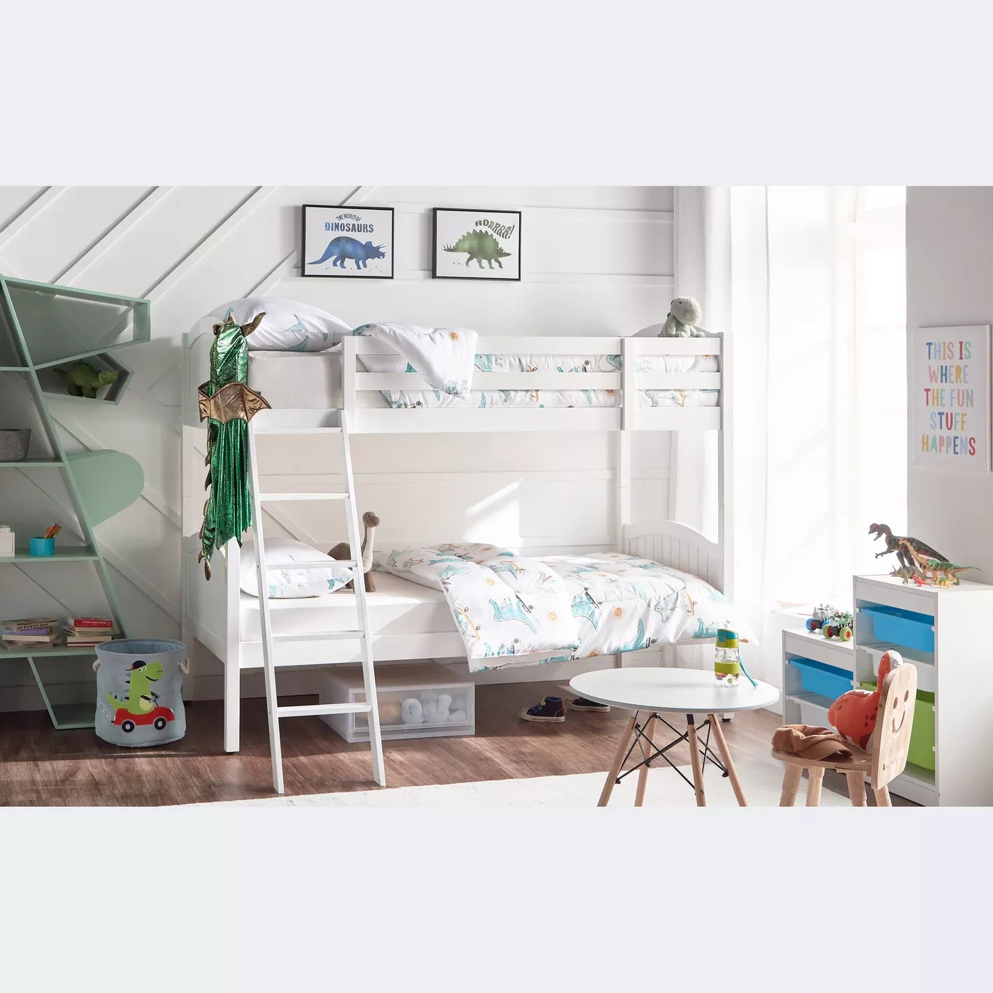 Tim Bunk Bed - 90x200 cm-GCC Home Center