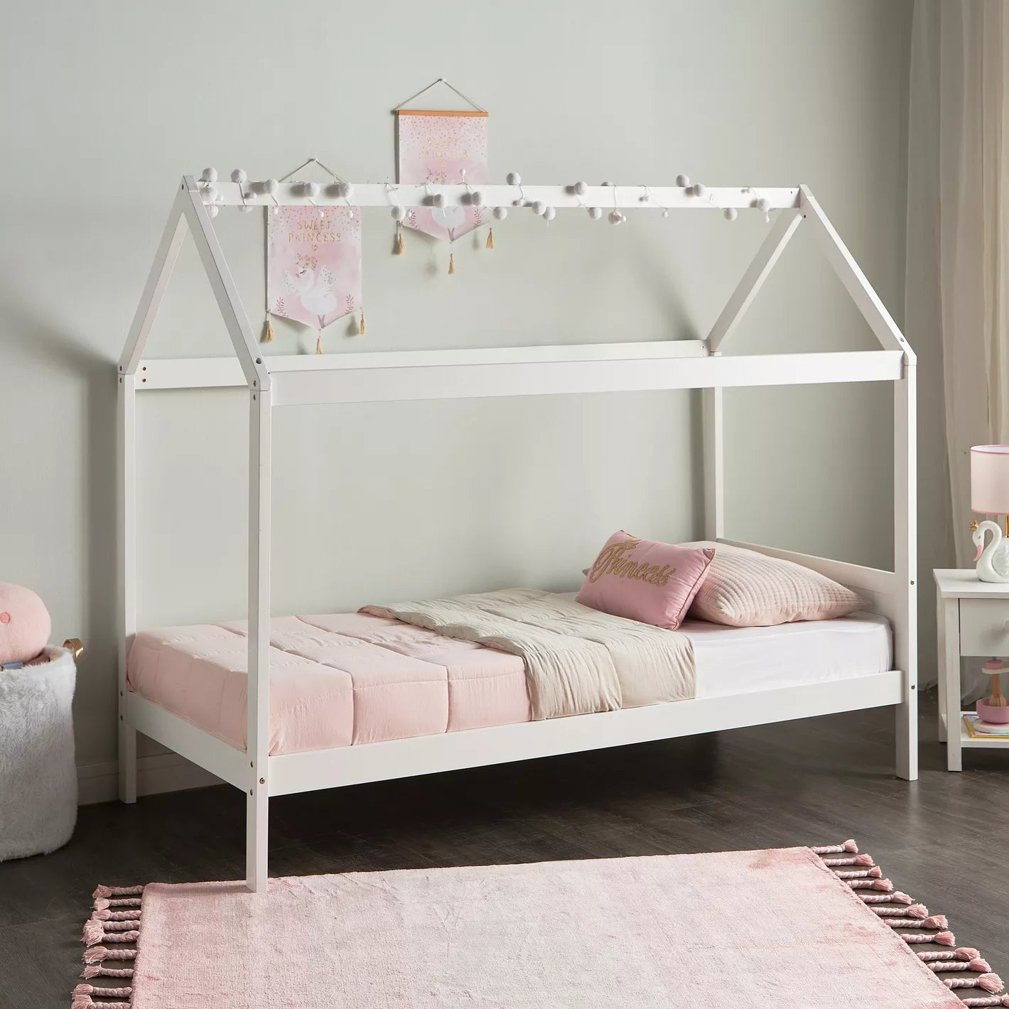 Charming Hut Shape Kids house bed 90x190 cm-GCC Home Center