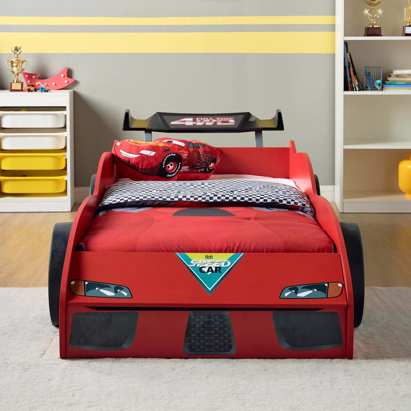 Speed Car Bed - 90x190 cm-GCC Home Center