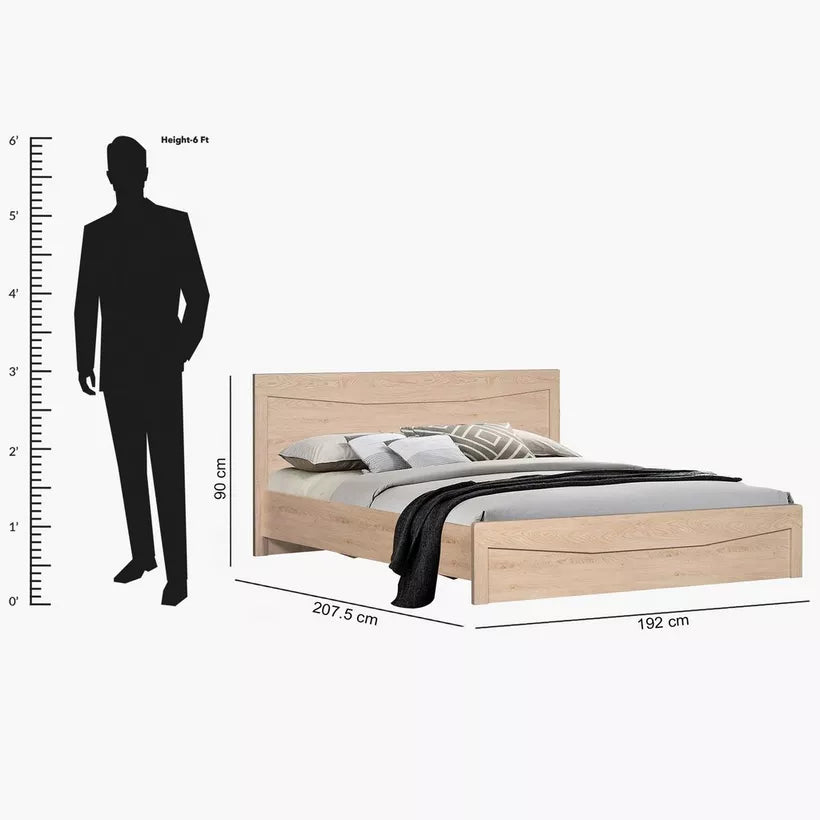 Crescent 6-Piece King Bedroom Set - 180x200 cm-GCC Home Center