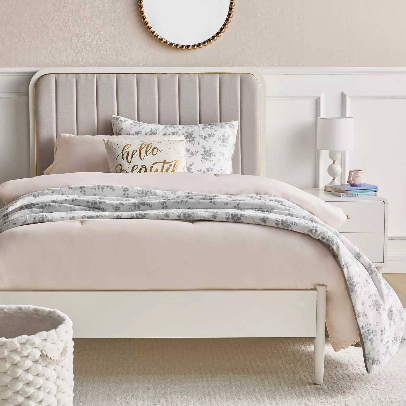 Solid Wood Single Bed - 120x200 cm-GCC Home Center