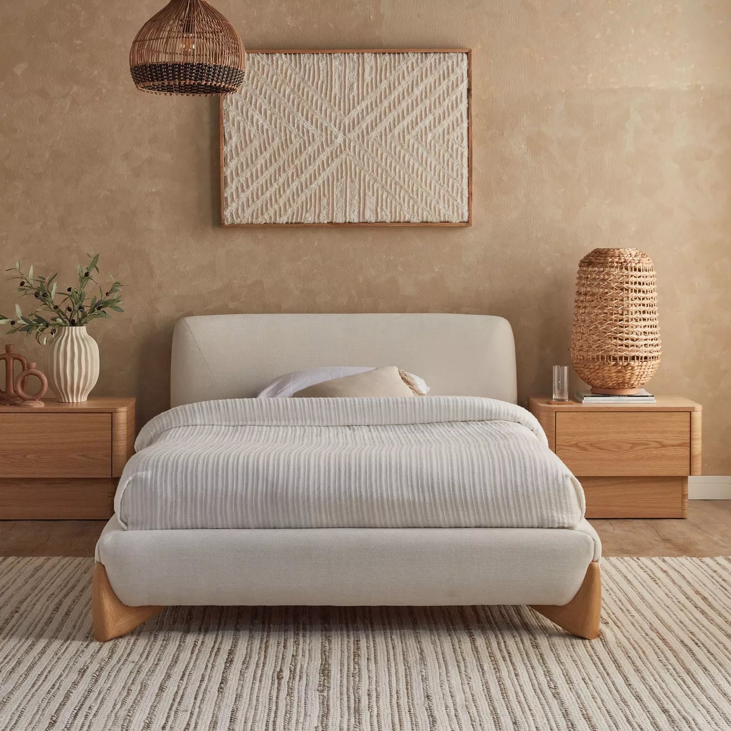 Solid Wood Kids Single Bed 120x200 CM-GCC Home Center