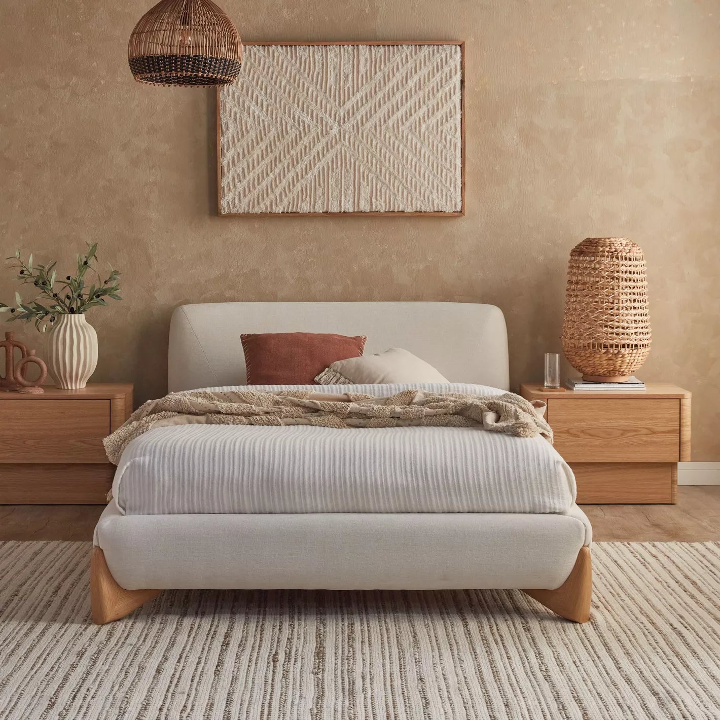 Solid Wood Kids Single Bed 120x200 CM-GCC Home Center