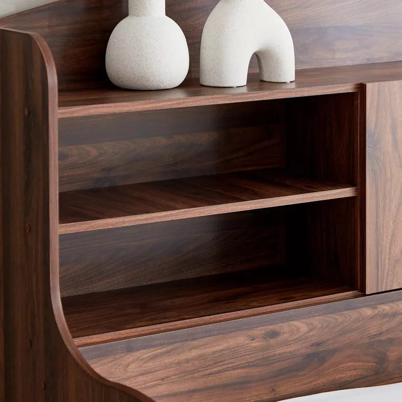 Cooper Single Cabin Bed with Pull-Out Bed - 90x190 cm-GCC Home Center