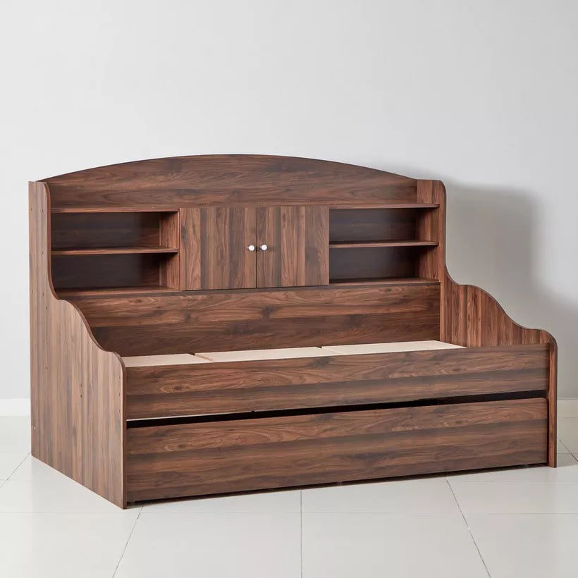 Cooper Single Cabin Bed with Pull-Out Bed - 90x190 cm-GCC Home Center