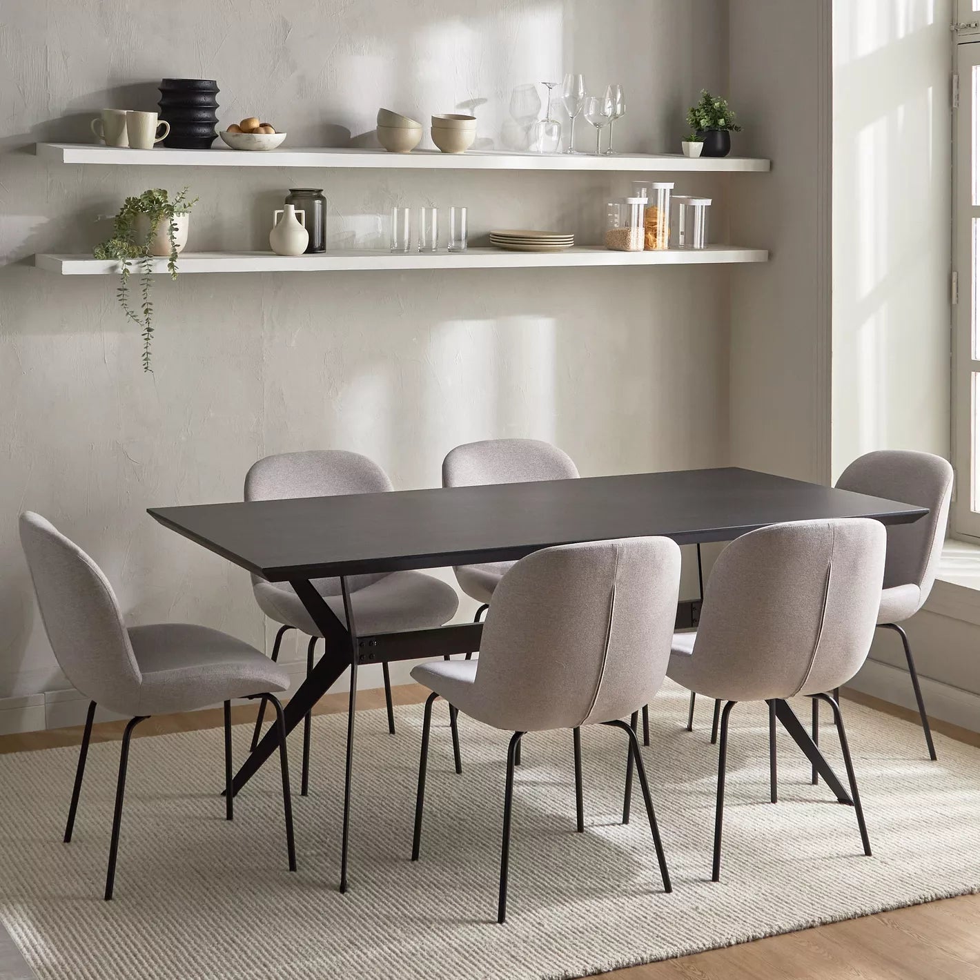 Hamlets 6-Seater Dining Set-GCC Home Center