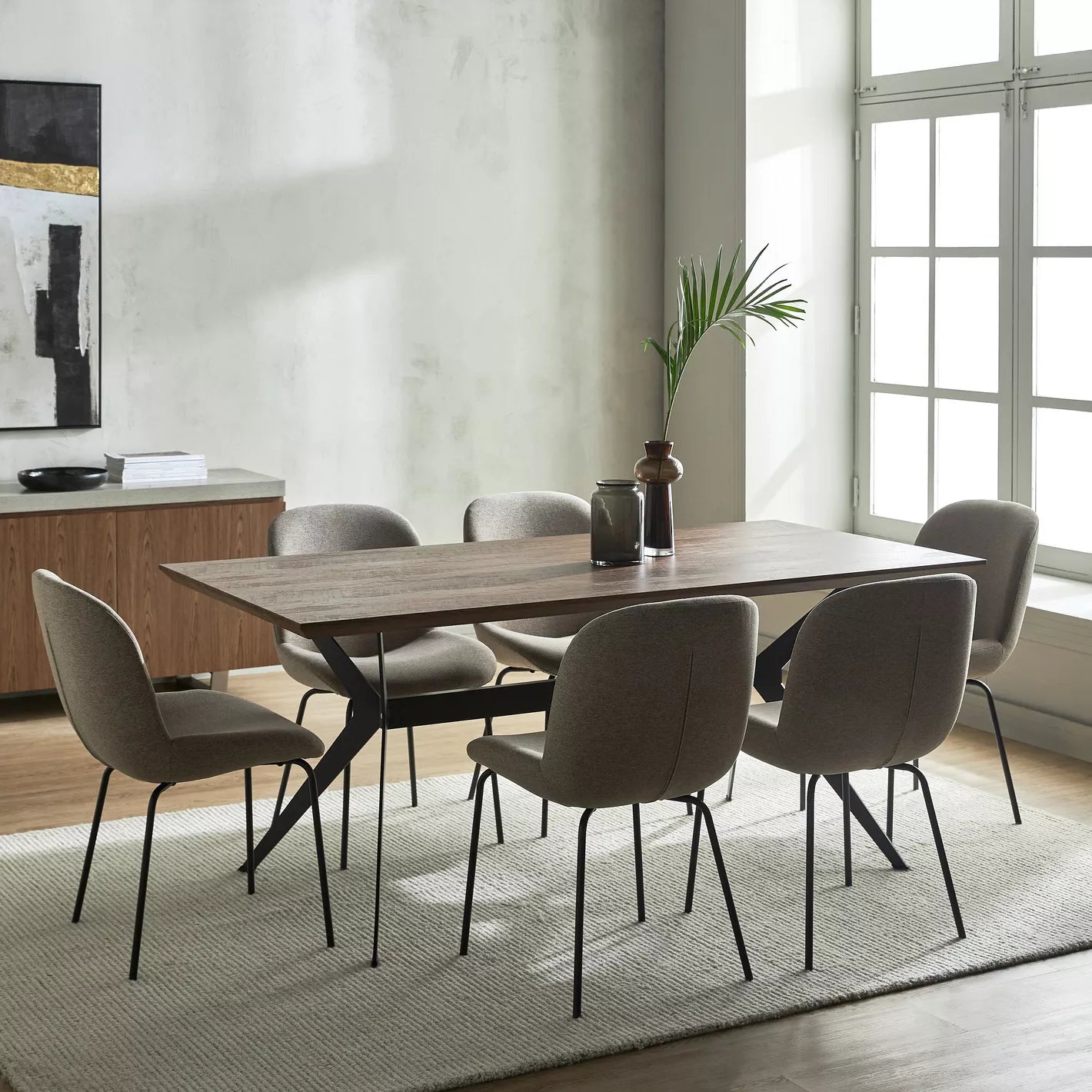 Hamlets 6-Seater Dining Set-GCC Home Center