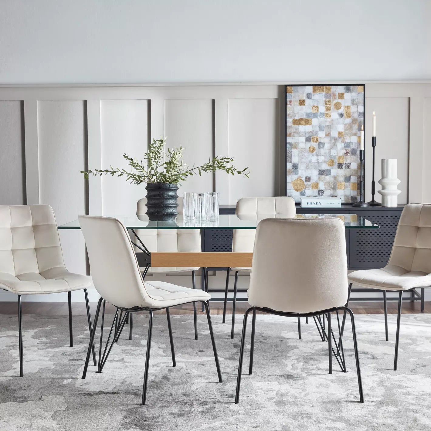 Fabric Dining Chair-GCC Home Center