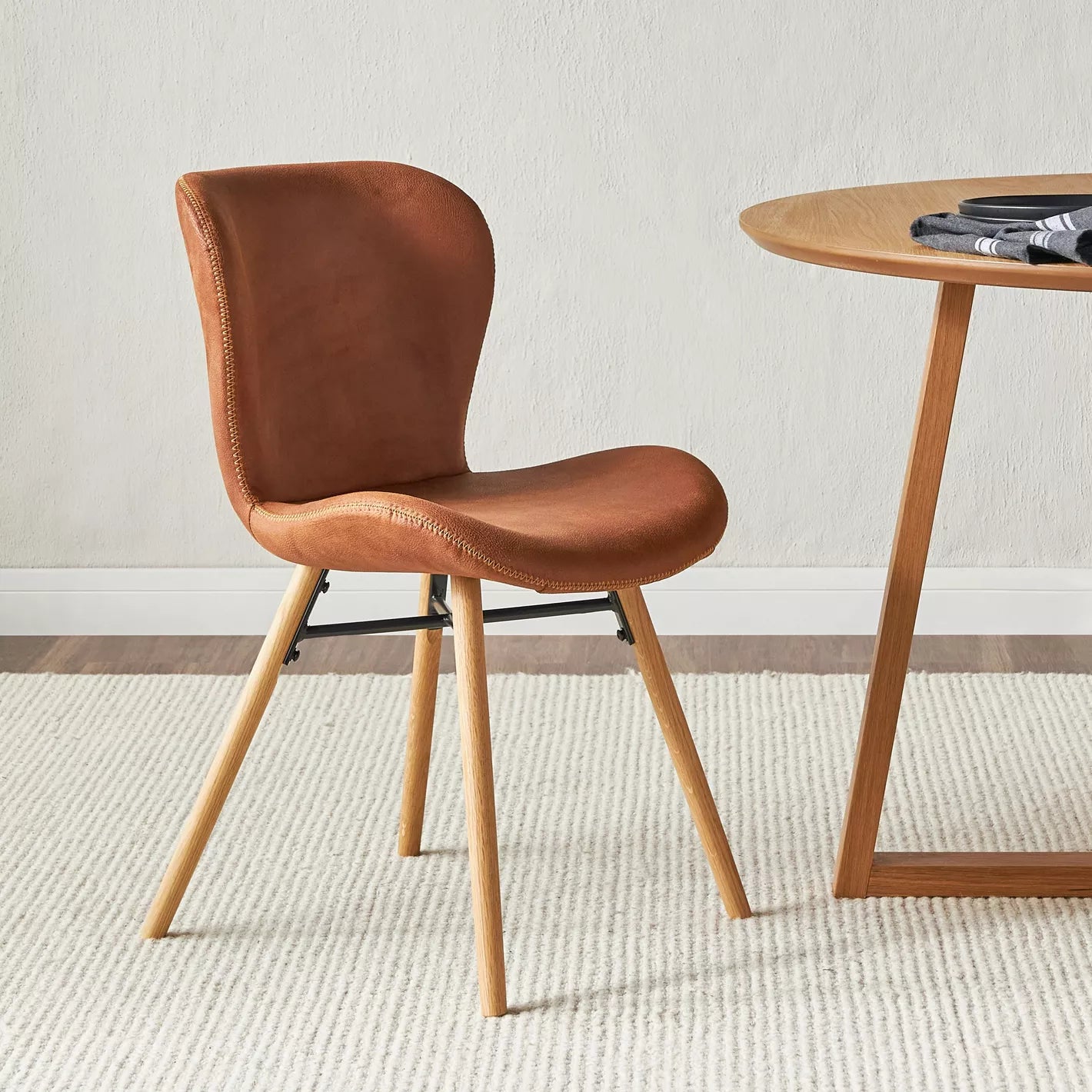 Sven Faux Leather Dining Chair-GCC Home Center