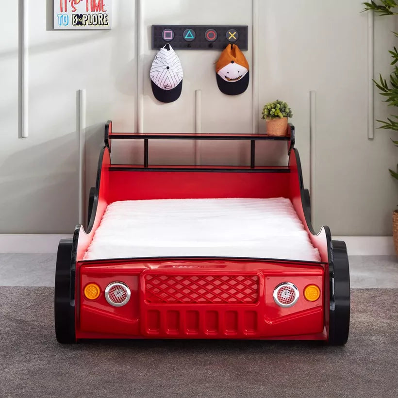 Single Racing Car Bed - 90x190 cm-GCC Home Center