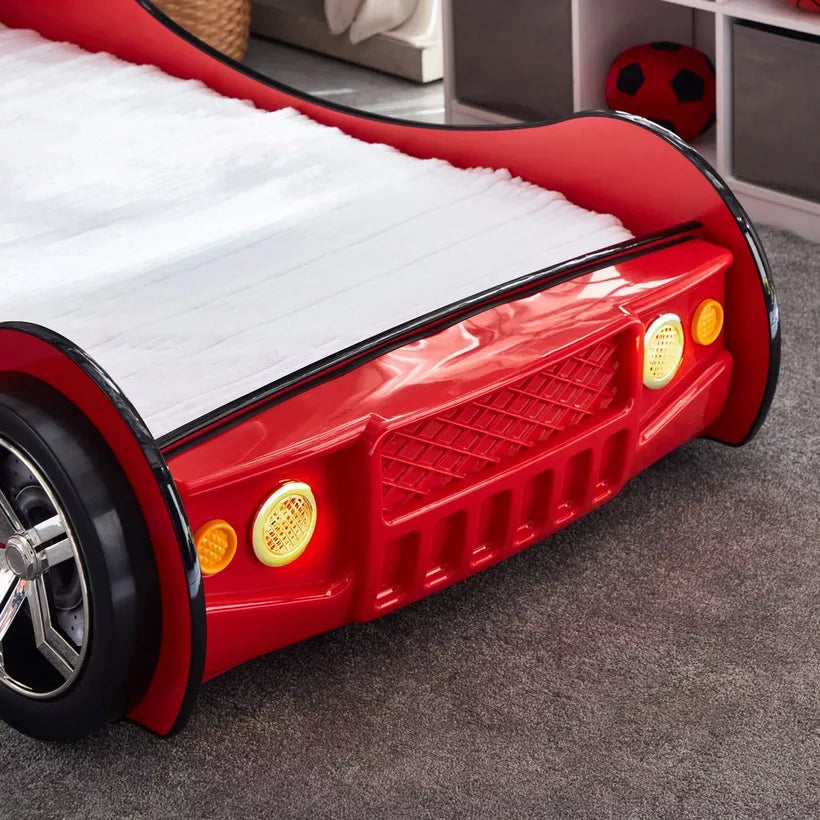 Single Racing Car Bed - 90x190 cm-GCC Home Center
