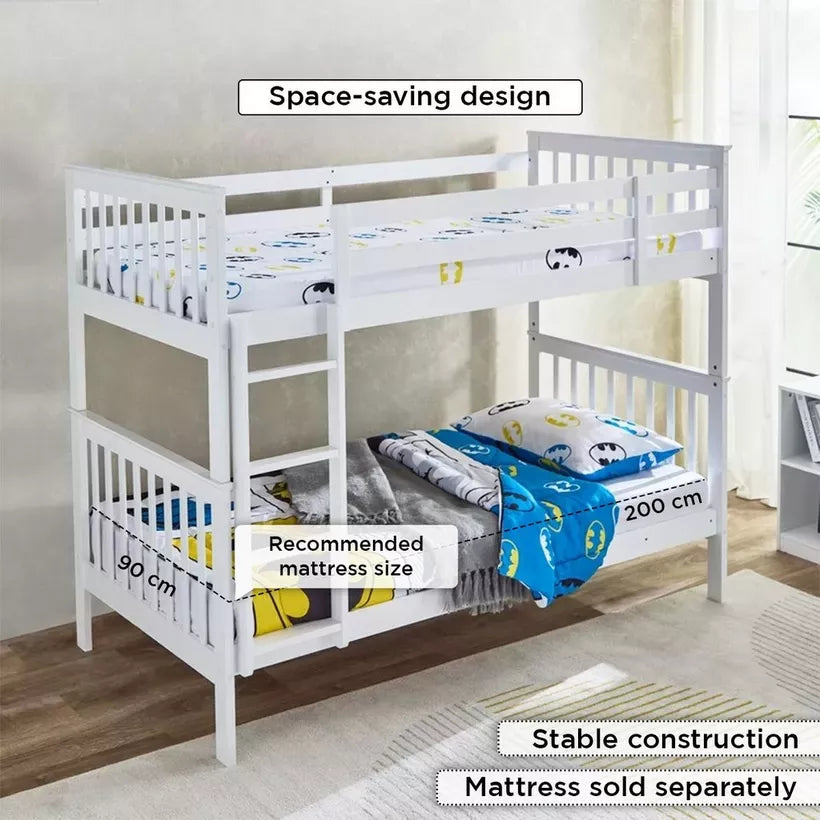 Single Bunk Bed - 90x200 cm-GCC Home Center