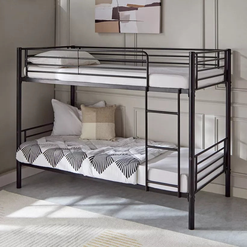 Vanilla Single Bunk Bed - 90x200 cm-GCC Home Center