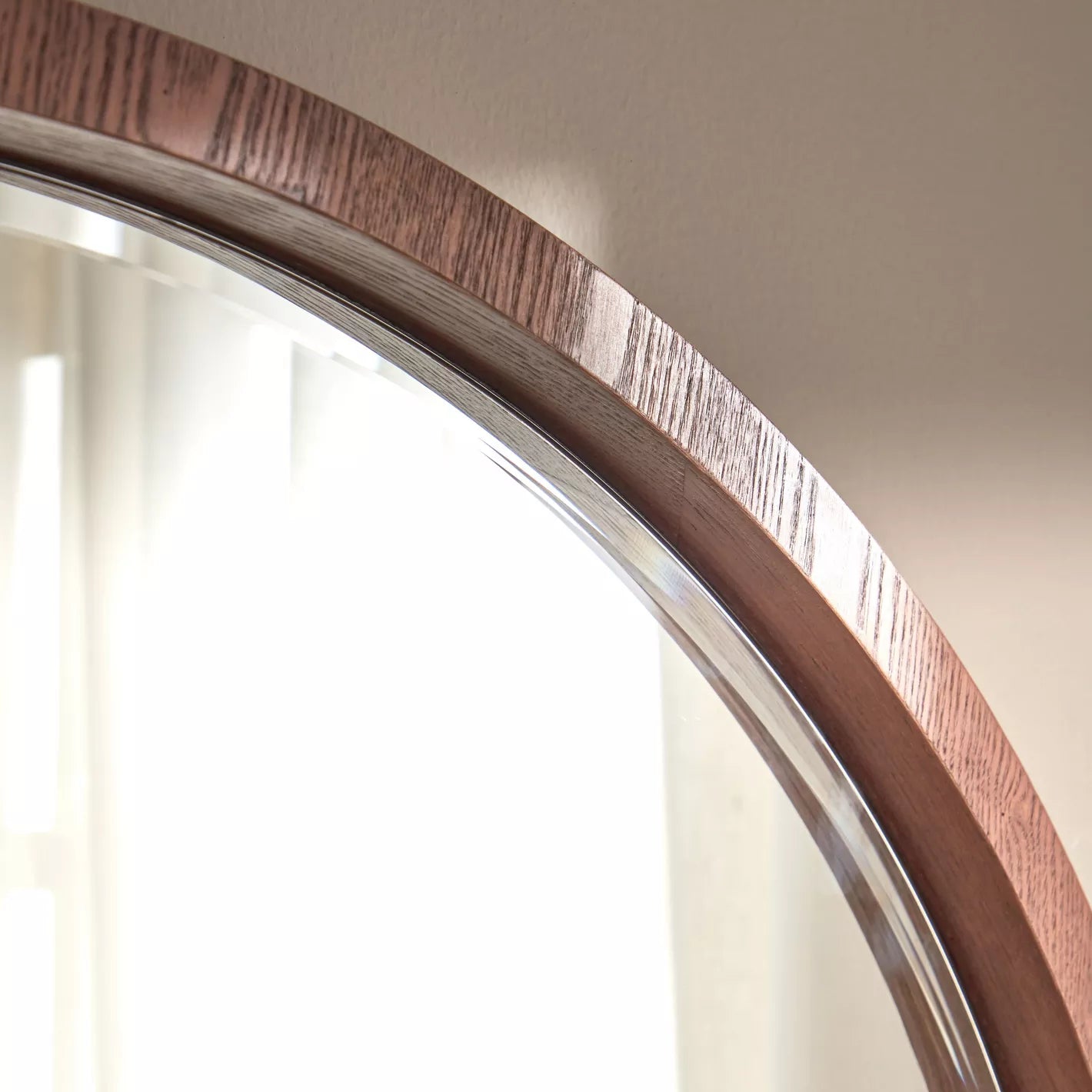 4-Drawer Dresser with Mirror, Unique Shape Vanity Table-GCC Home Center