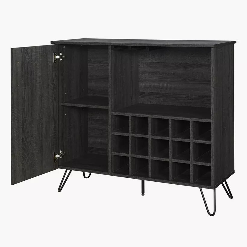 Stylish Bar Cabinet With Smart Storage Layout