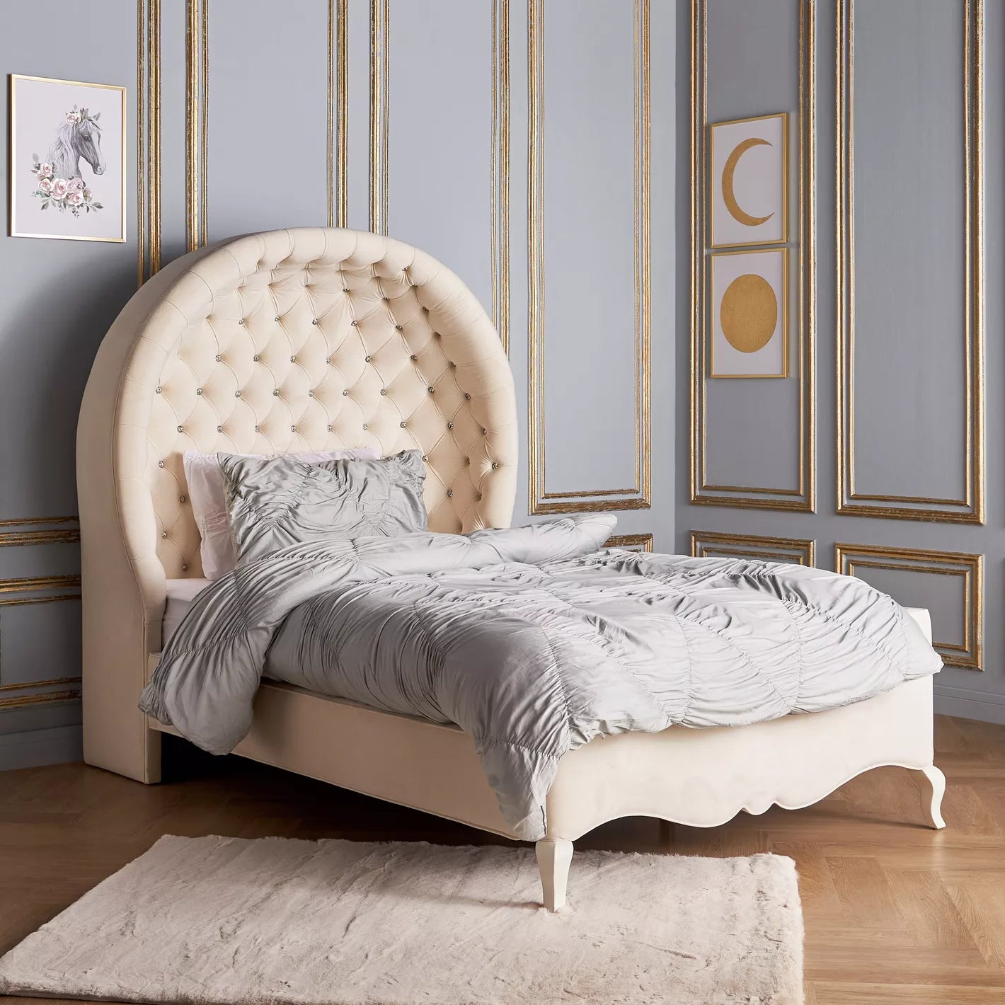 Engineered Wood Single Bed - 120x200 cm-GCC Home Center