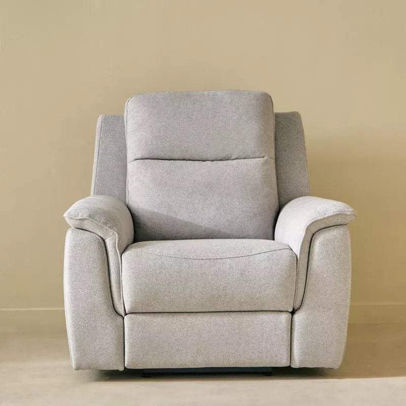 Elegant Electric Power Armchair Fabric Recliner Sofa