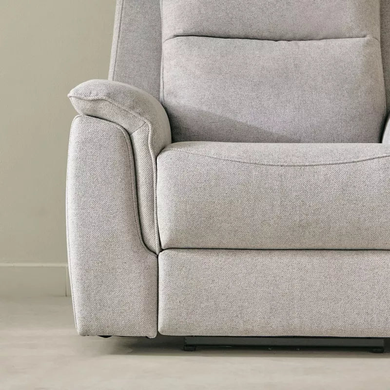 Elegant Electric Power Armchair Fabric Recliner Sofa