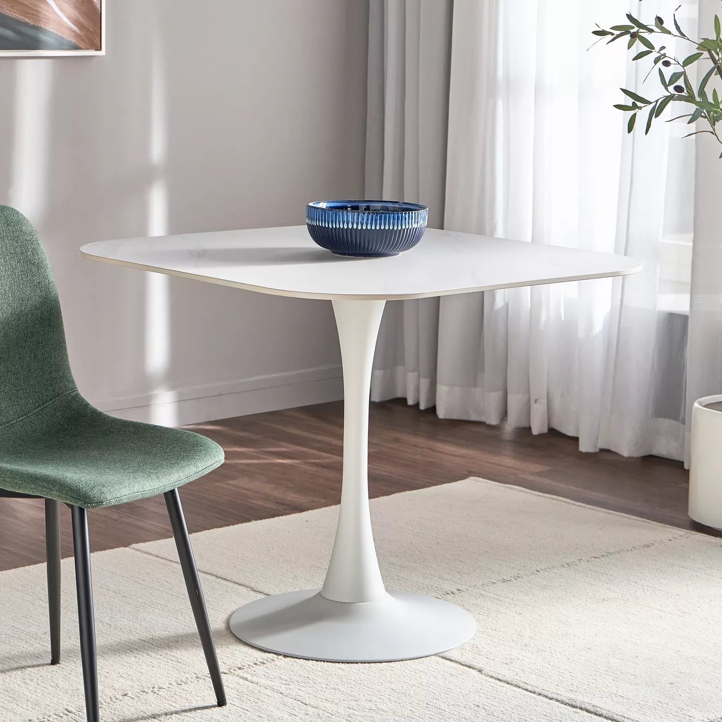 Malta 4-Seater Ceramic Top Dining Table-GCC Home Center