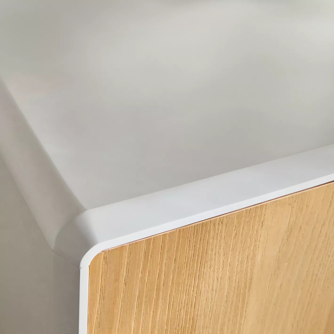 3-Drawer Dresser with Mirror, Modern Engineered Wood Dressing Table For Bedroom-GCC Home Center