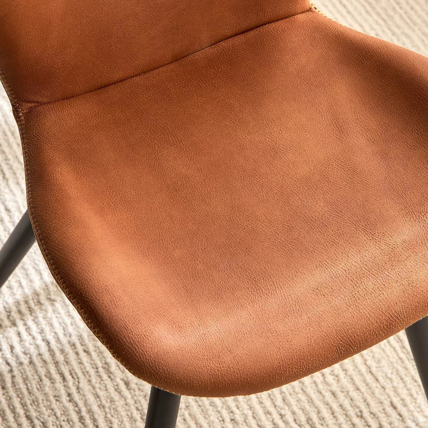 Sven Faux Leather Dining Chair-GCC Home Center