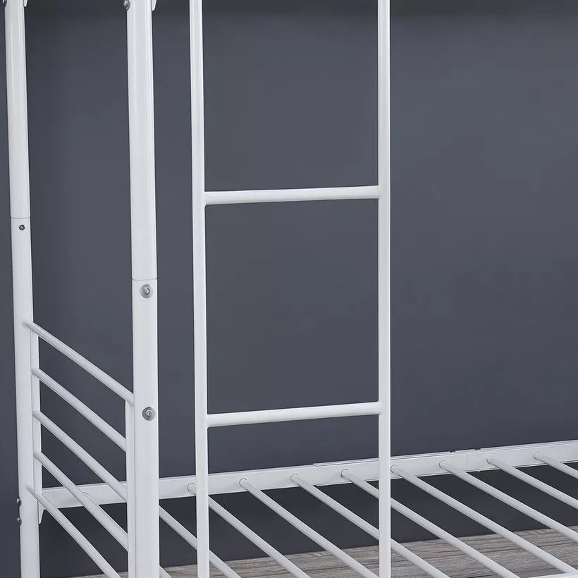 Single Bunk Bed with Steps - 90x190 cm-GCC Home Center
