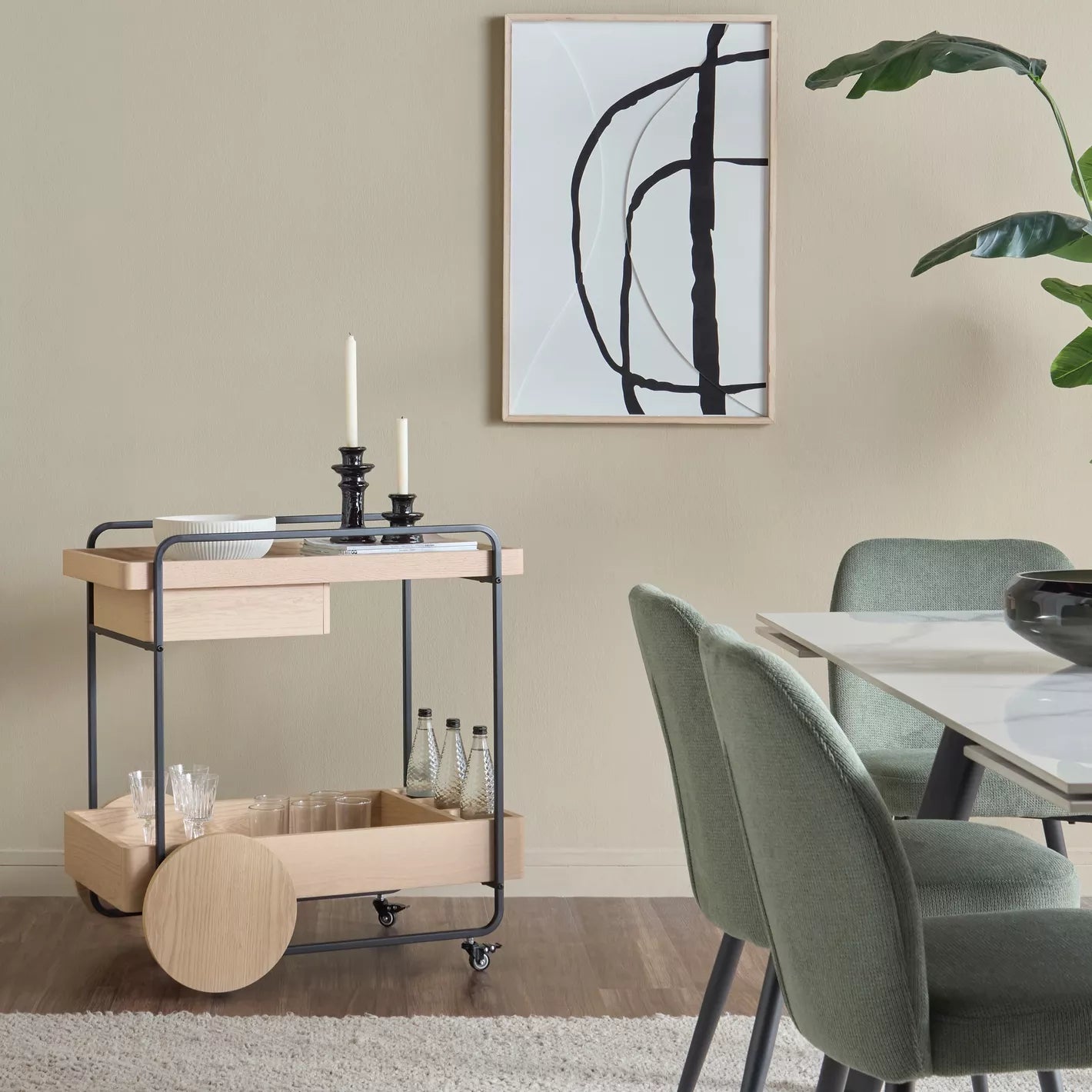 Arcade Serving Trolley-GCC Home Center
