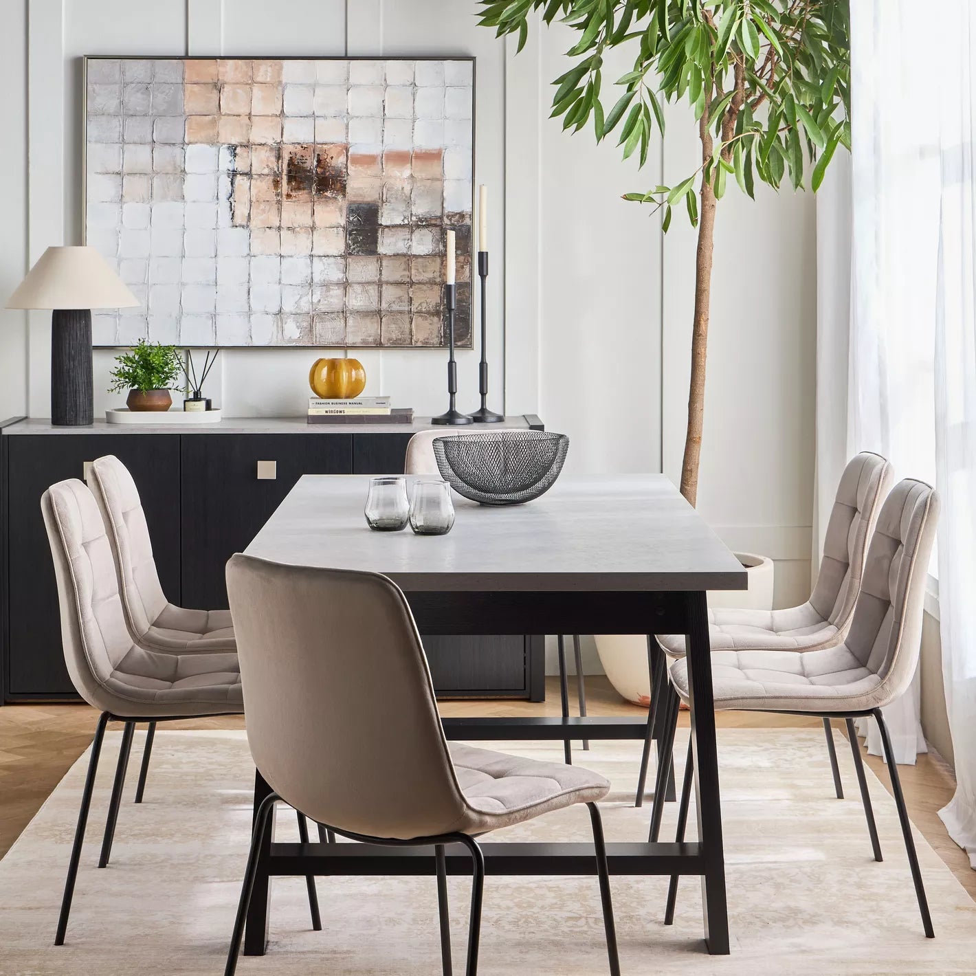 Oxford 6-Seater Dining Table-GCC Home Center
