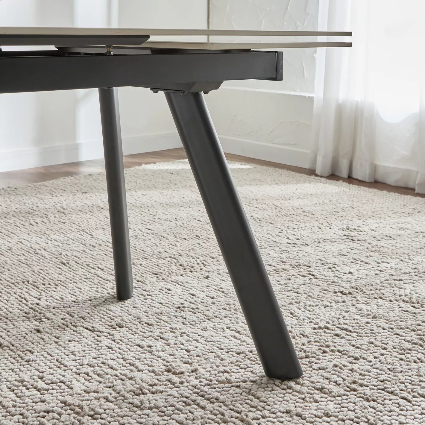 8-10 Seater Ceramic Top Extendable Dining Table-GCC Home Center