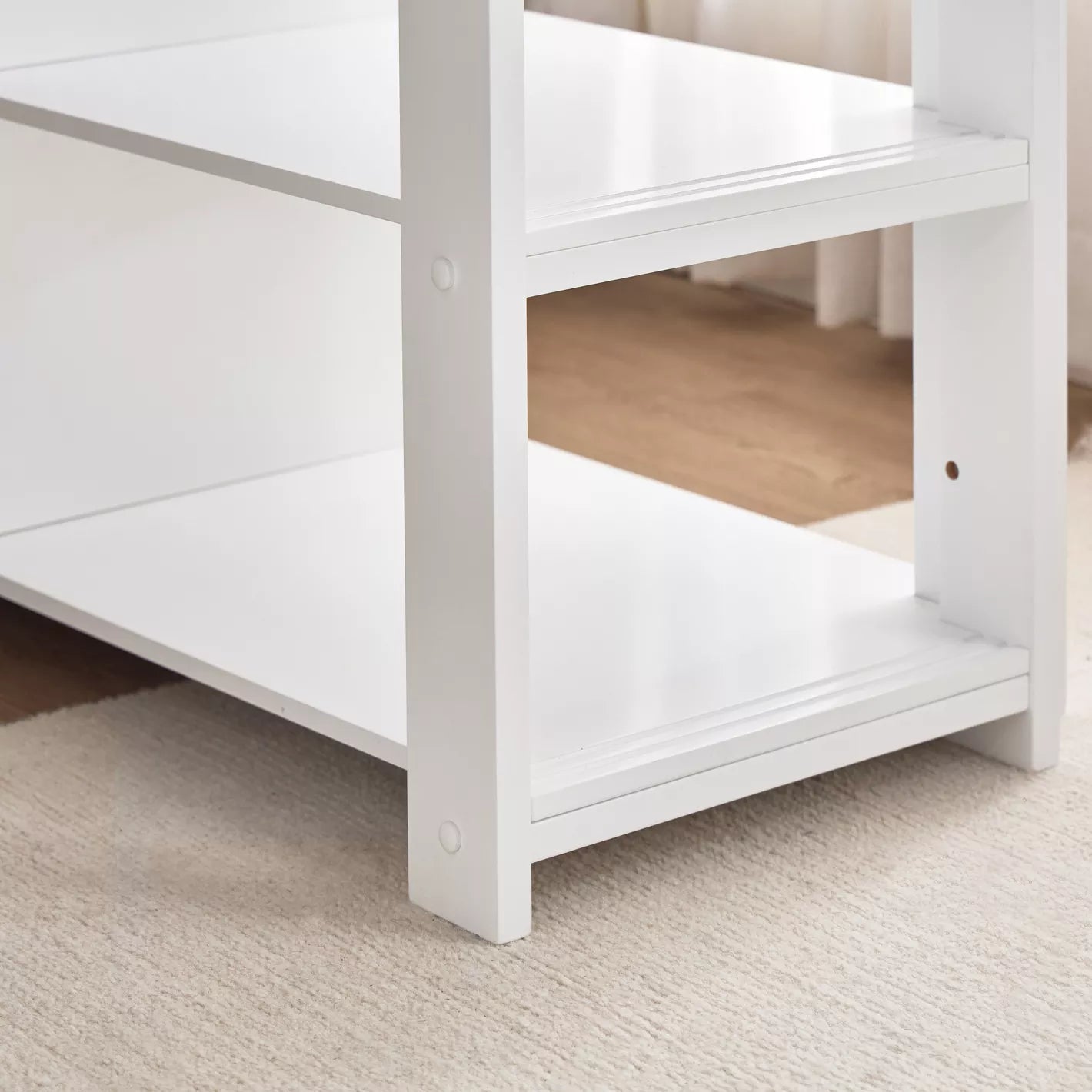 Taylor Twin Loft Bed with Shelves - 90x200 cm-GCC Home Center