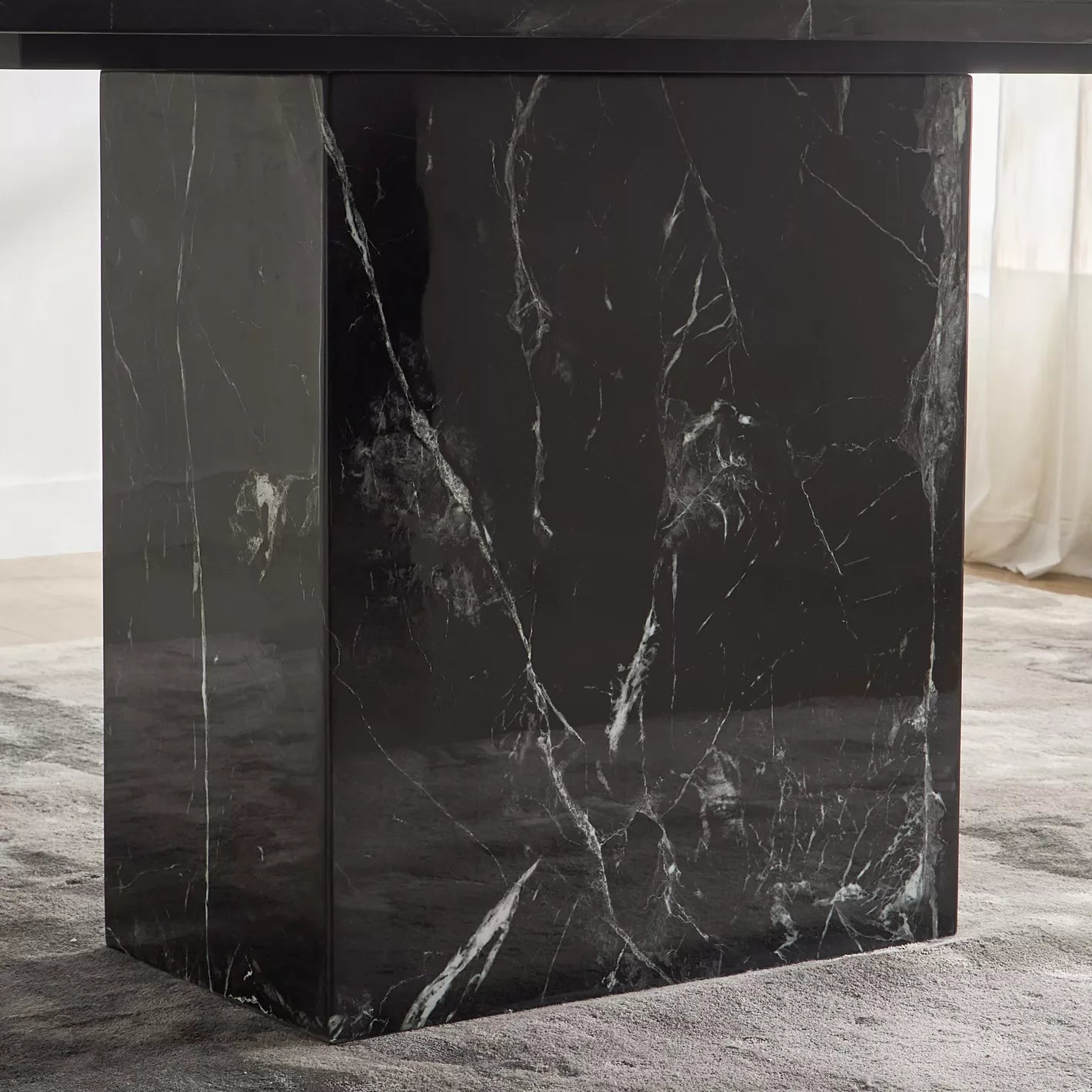 8-Seater Luxury Marble Top Dining Table-GCC Home Center