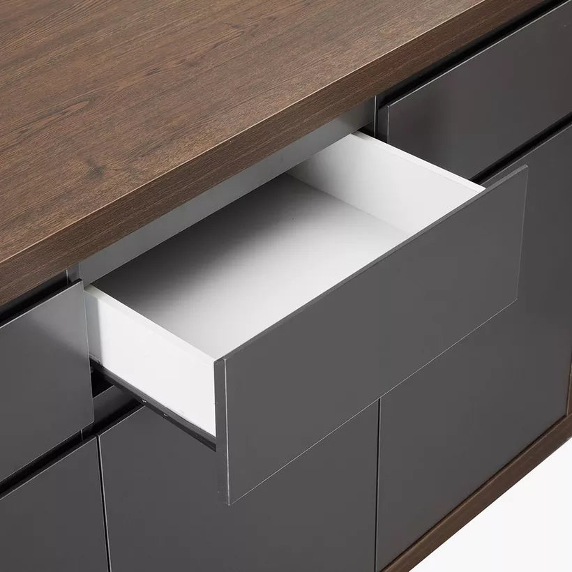 Sideboard with 4 Doors and 4 Drawers