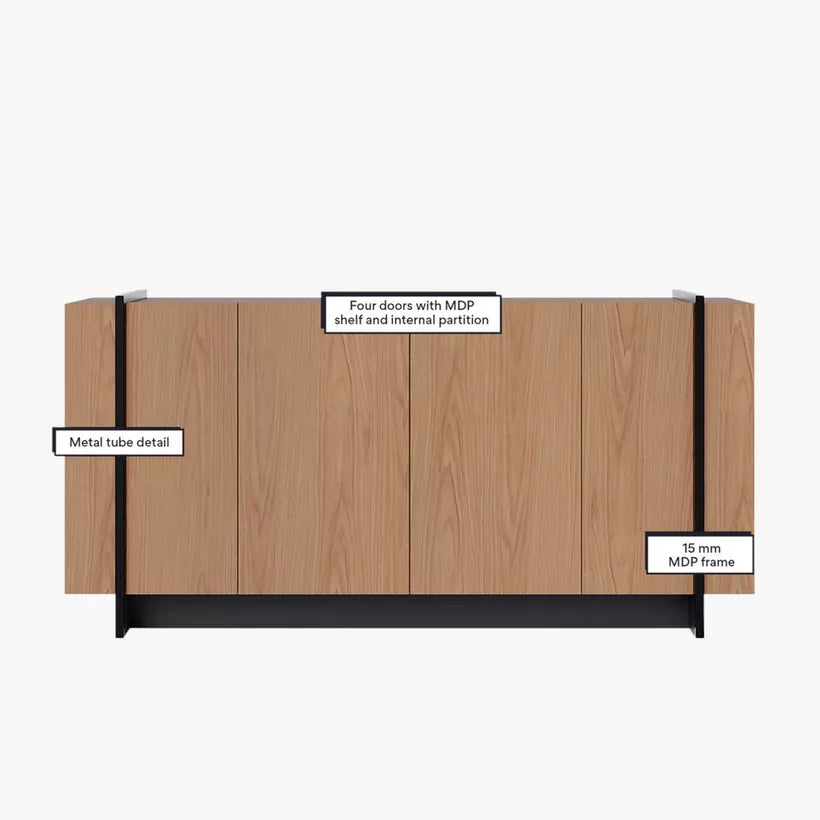 Terra 4-Door Sideboard