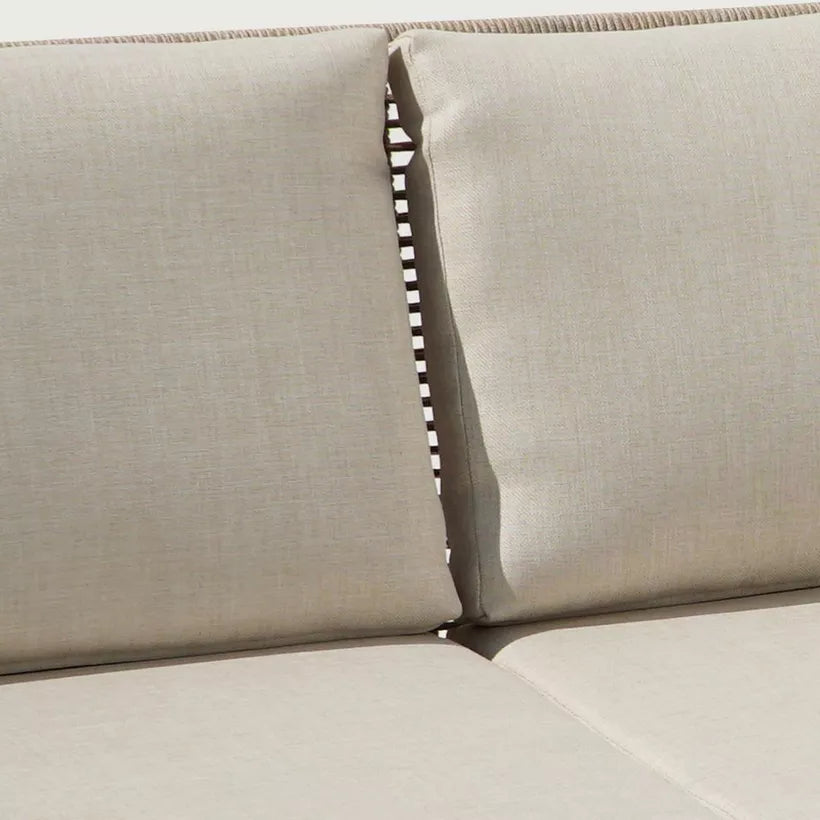 4-Piece Outdoor Sofa Set – Steel Frame & Rope Detailing