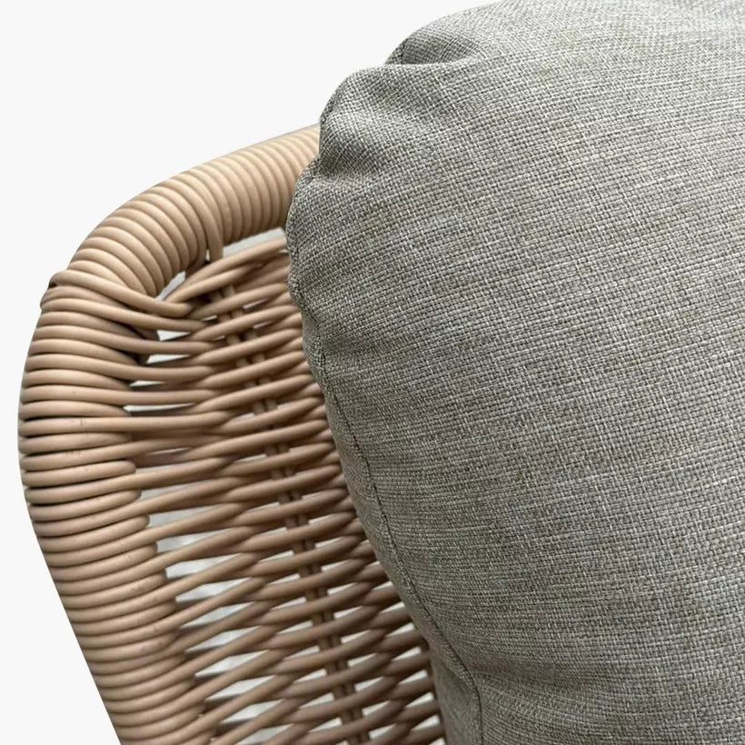Outdoor Rocking Armchair with Cushion