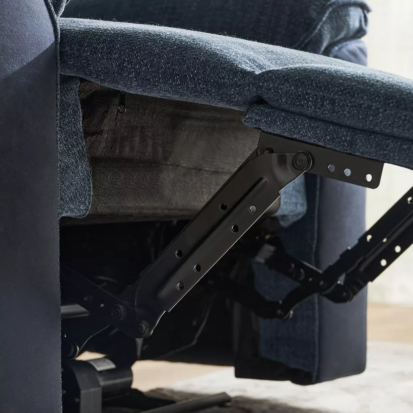 Elegant Armchair Electric Power Fabric Recliner