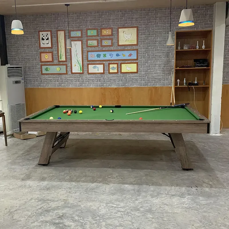 3 in 1 8ft Pool Billiard Table + Household Table Tennis Table + meeting or dining table Multi Function Game Table-GCC Home Center