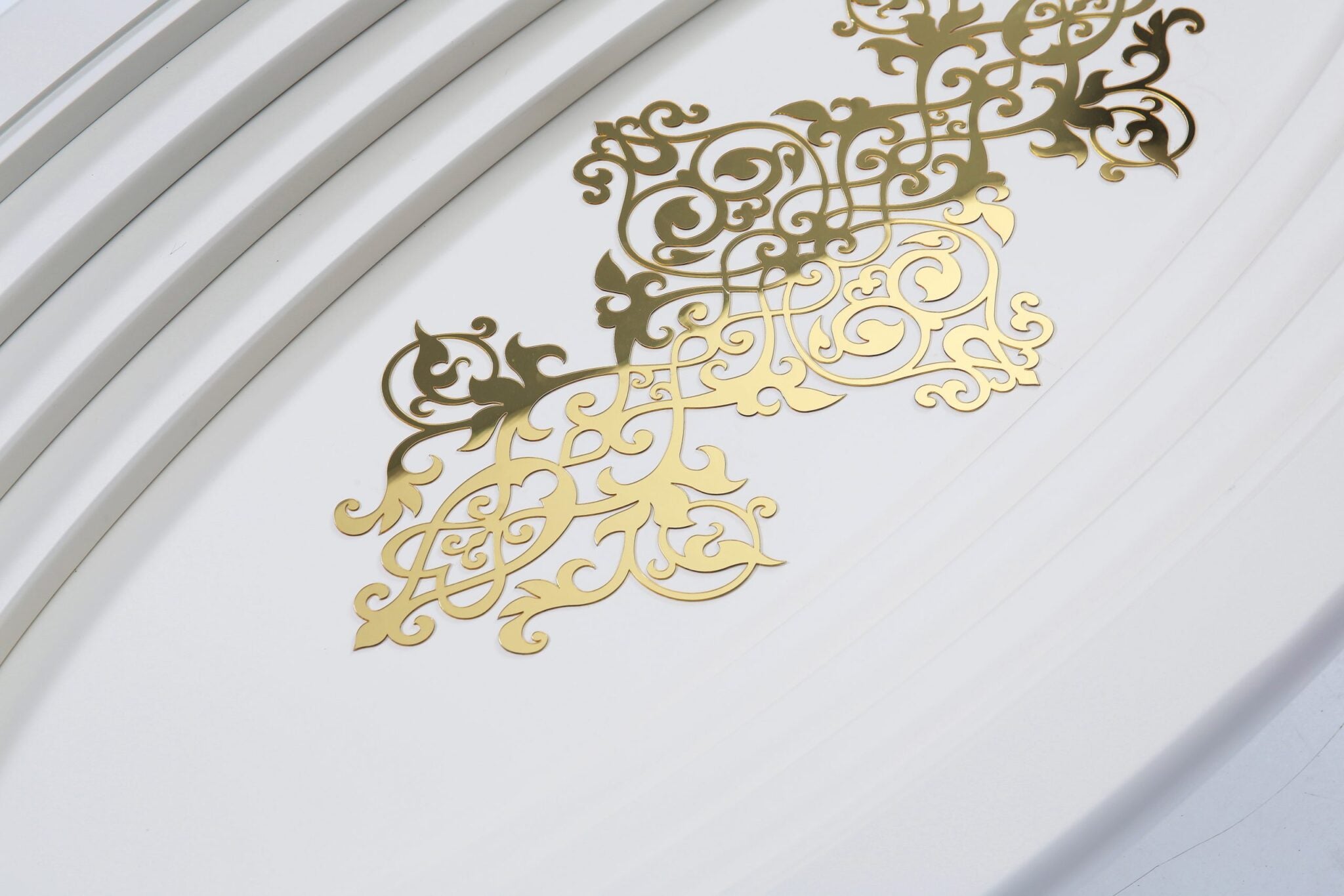 Coffee Table Cream With Tempered Glass Top