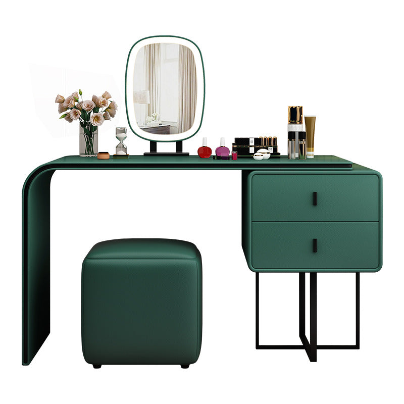 COOLBABY Dressing table small simple modern light luxury makeup table with mirror Italian network red bedroom furniture ins dressing table-GCC Home Center