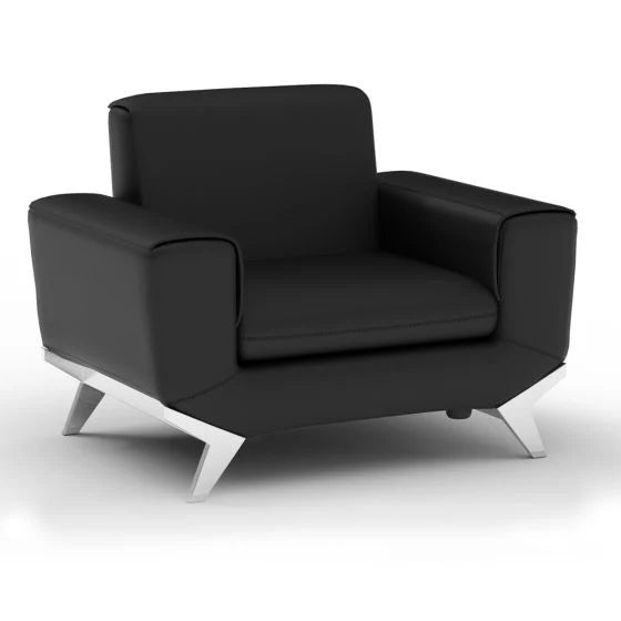 PU Leatherette Seater Sofa Modern Sofa Ideal for Home and Office-GCC Home Center