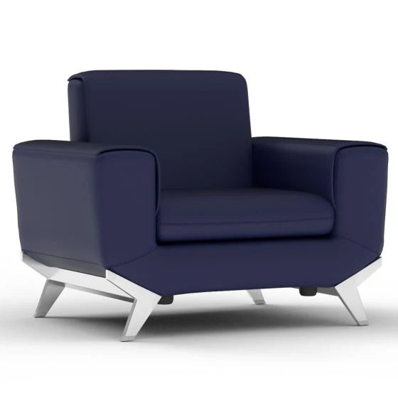 PU Leatherette Seater Sofa Modern Sofa Ideal for Home and Office-GCC Home Center