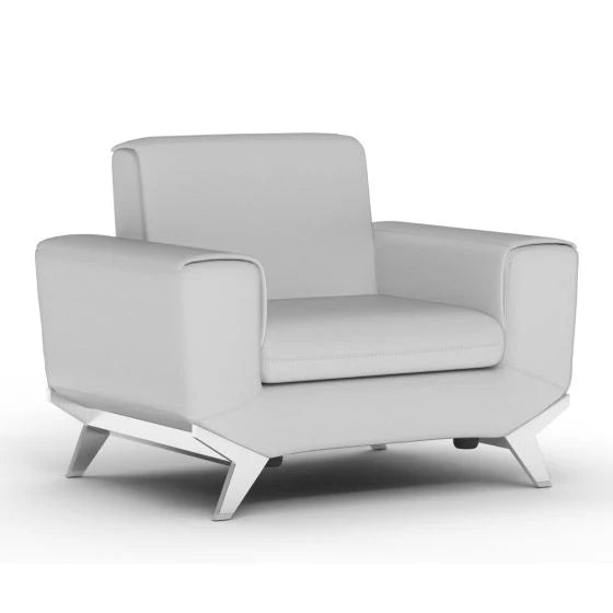 PU Leatherette Seater Sofa Modern Sofa Ideal for Home and Office-GCC Home Center