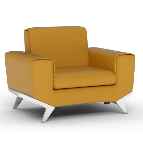 PU Leatherette Seater Sofa Modern Sofa Ideal for Home and Office-GCC Home Center