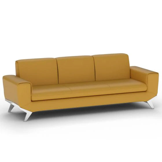 PU Leatherette Seater Sofa Modern Sofa Ideal for Home and Office-GCC Home Center