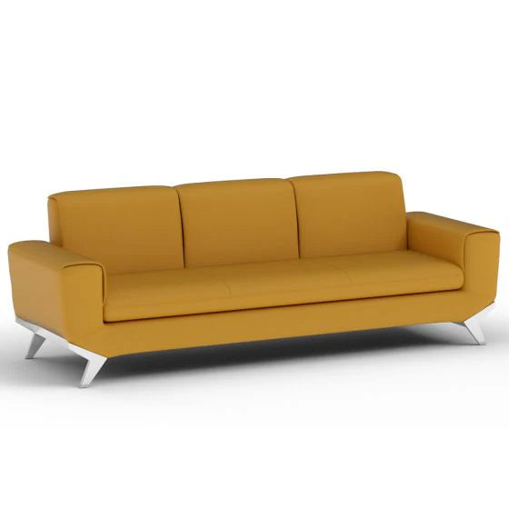 PU Leatherette Seater Sofa Modern Sofa Ideal for Home and Office-GCC Home Center