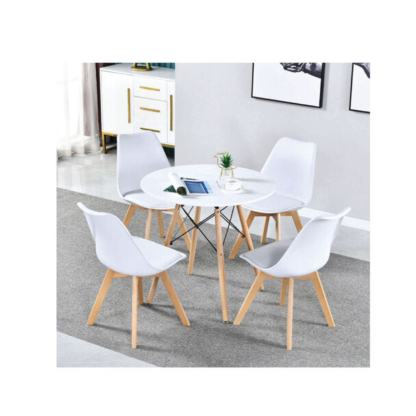 Round Glossy Table – 60 cm Diameter