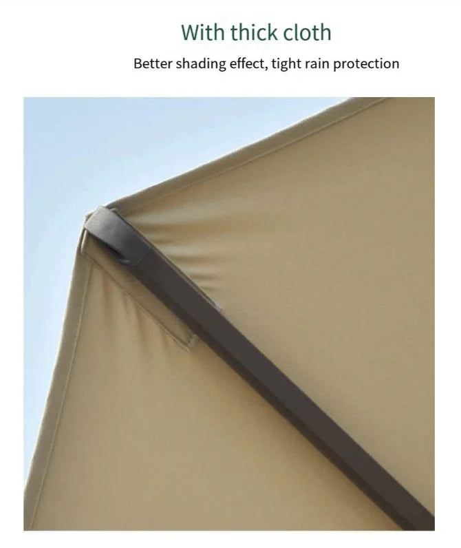 Garden Umbrella with Marble Base-GCC Home Center