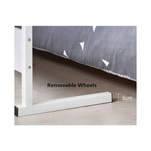 Adjustable Computer Table 60x40 cm – Movable & Multipurpose Desk
