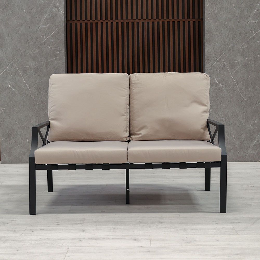 Luxury 9-Seater Outdoor Sofa Set - Grey