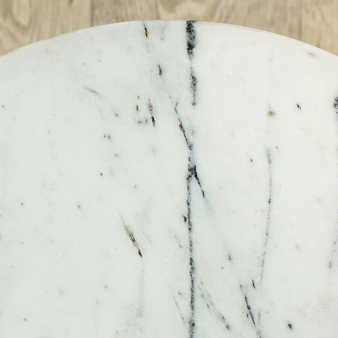 Marble Side Table - Timeless Luxury Solid Stone